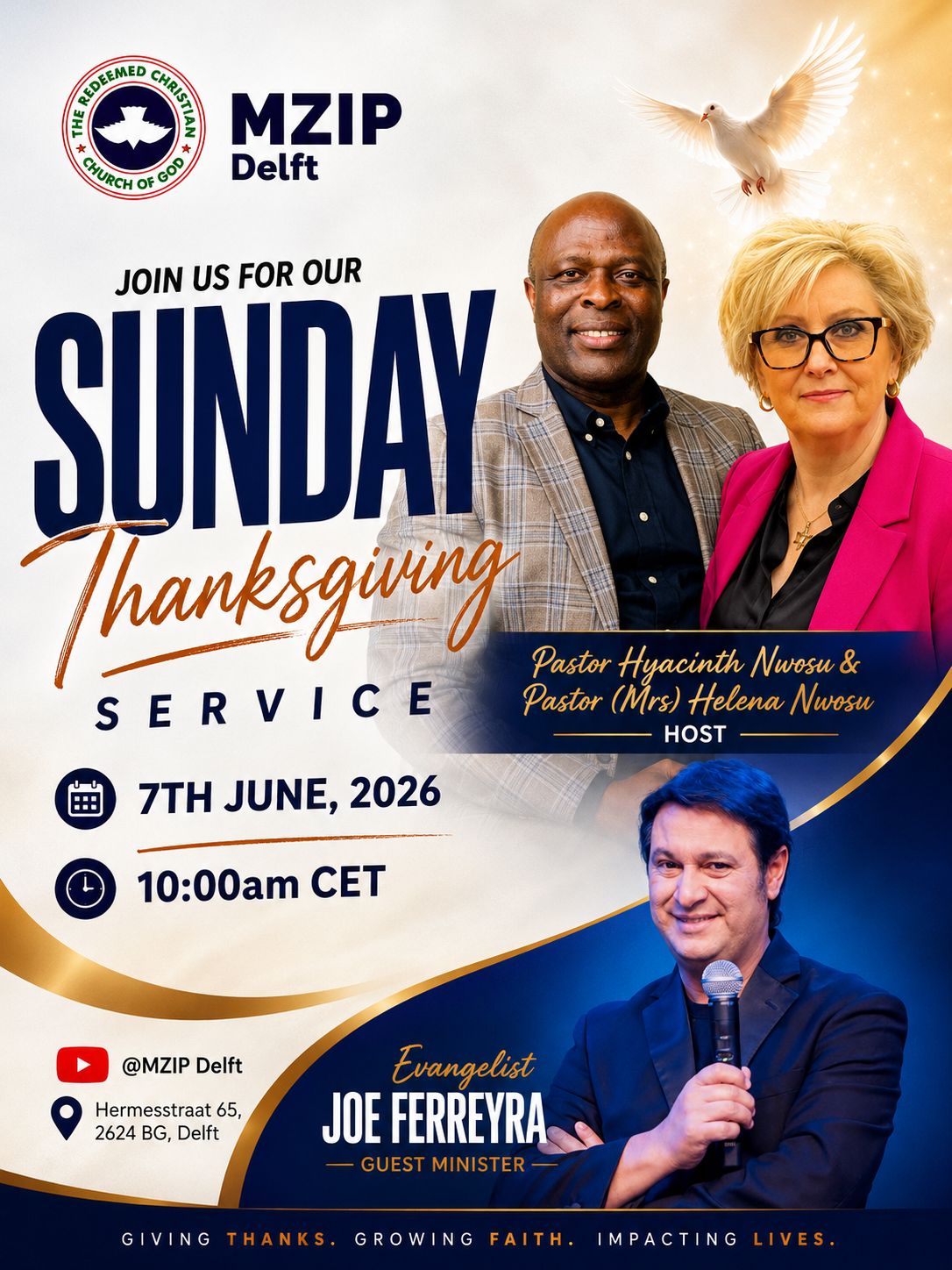 7th June Service Evg Joe English