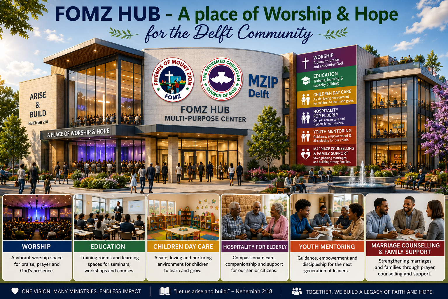 FOMZ Multi-Purpose Building Vision